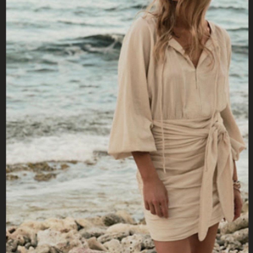Free People The Only One Mini Dress / XS / Soft Sand